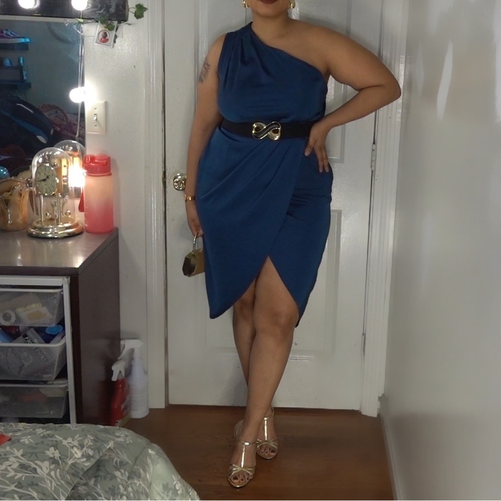 peetty garden blue dress